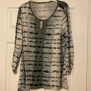 comfy tie-dyed shirt